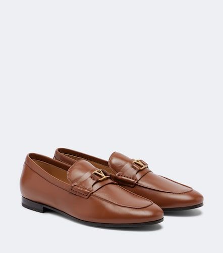 Mocassins VLogo en cuir - Valentino Garavani - Modalova