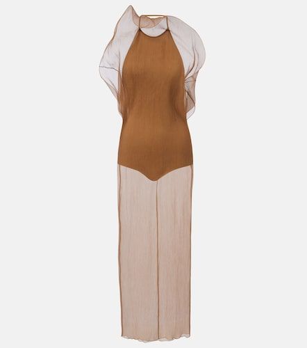 Robe longue en organza de soie - Magda Butrym - Modalova