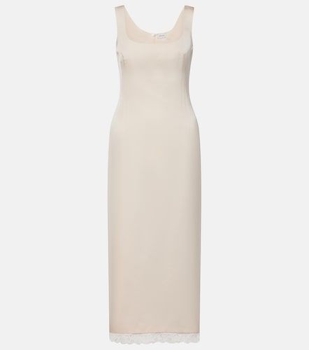 Robe midi en coton et soie - Magda Butrym - Modalova