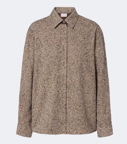 Surchemise en laine mélangée - Moncler - Modalova
