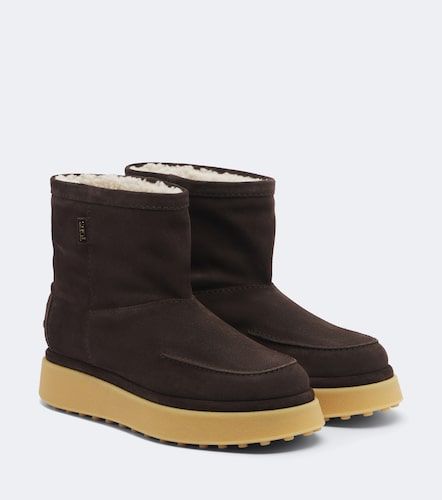 Tod's Bottines en daim et shearling - Tod's - Modalova