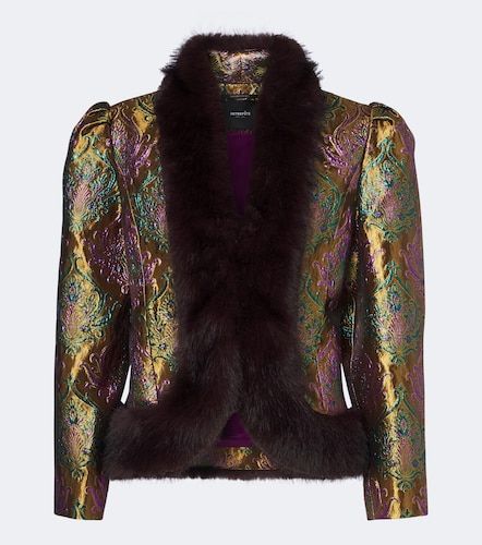 Retrofête Veste Delphira en brocart - Retrofete - Modalova