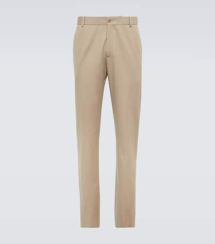 Pantalon chino en coton et en laine - Loro Piana - Modalova