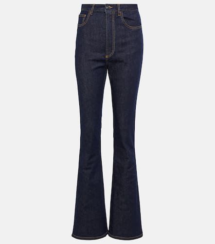 Alaïa Jean flare à taille haute - Alaia - Modalova