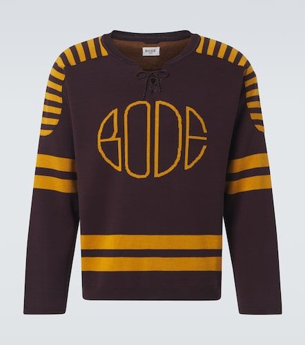 Bode Pull Rink en jacquard de coton - Bode - Modalova