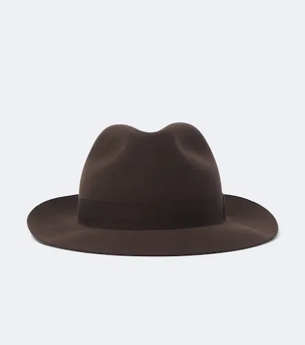 Fedora en laine vierge - Giorgio Armani - Modalova