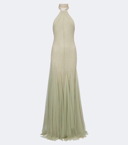 Robe longue Elowen en dentelle - De La Vali - Modalova