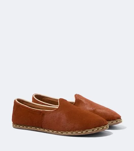 Slip-on en cuir façon poulain - Sabah - Modalova