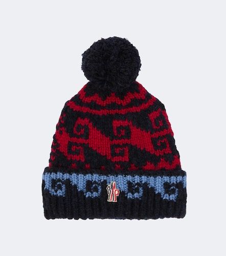 Bonnet en laine et alpaga mélangés - Moncler Grenoble - Modalova