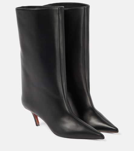 Bottes Fiona 60 en cuir - Amina Muaddi - Modalova