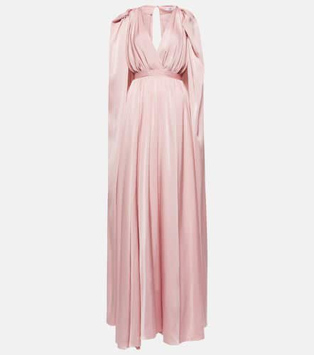 Safiyaa Robe longue en satin - Safiyaa - Modalova