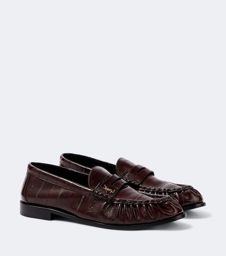 Mocassins Le Loafer en cuir - Saint Laurent - Modalova