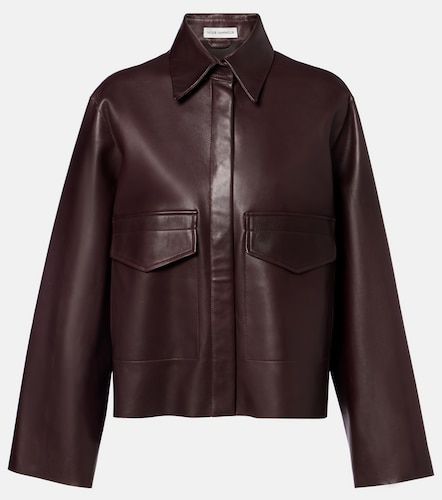 Nour Hammour Veste en cuir Darcy - Nour Hammour - Modalova