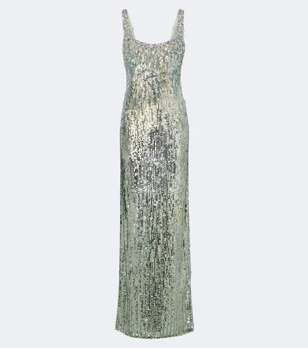 Robe longue Rosalie à sequins - Jenny Packham - Modalova