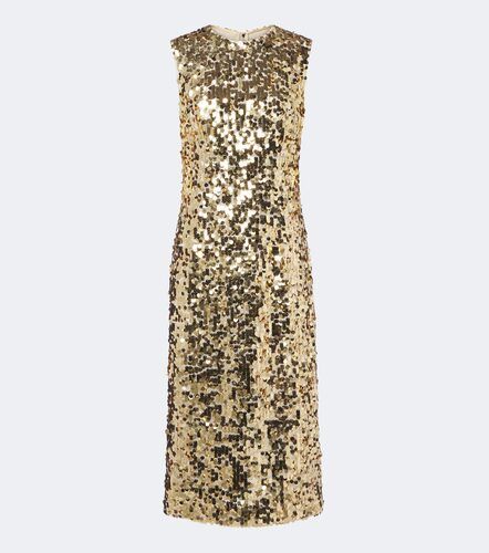Dolce&Gabbana Robe midi à sequins - Dolce&Gabbana - Modalova