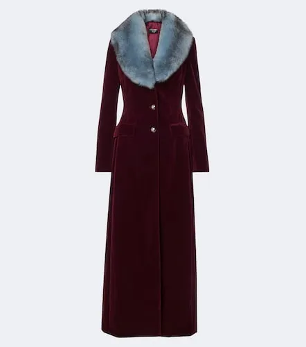 Manteau en velours de coton - Dolce&Gabbana - Modalova