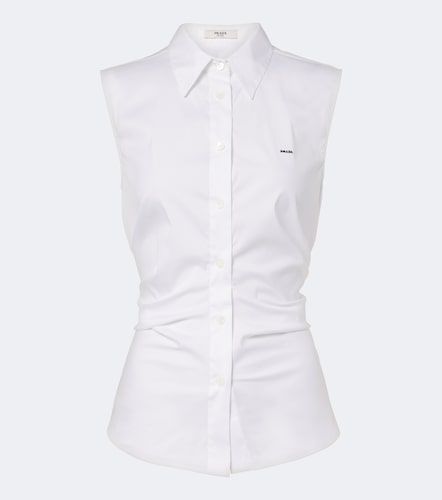 Prada Chemise en coton mélangé - Prada - Modalova
