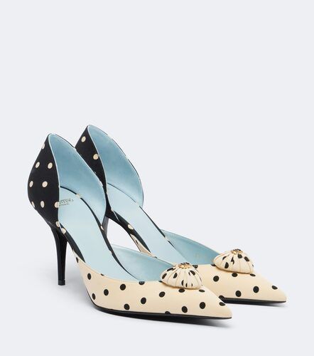 Escarpins Cœur Royal à pois - Valentino Garavani - Modalova