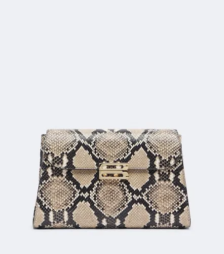 Sac Dorian Trapeze en cuir façon serpent - Victoria Beckham - Modalova
