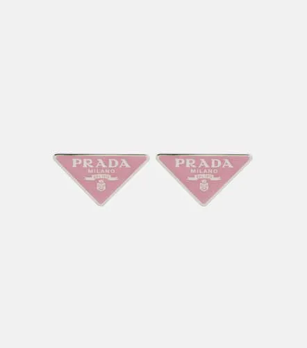 Boucles d'oreilles Symbole en argent sterling - Prada - Modalova
