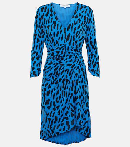 Robe David à motif léopard - Diane von Furstenberg - Modalova