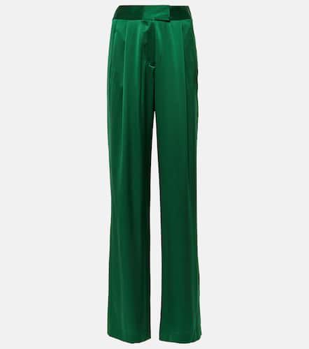 Pantalon ample en satin de soie - The Sei - Modalova