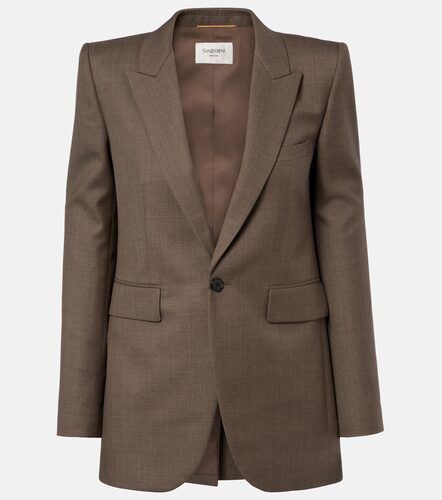 Saint Laurent Blazer en laine - Saint Laurent - Modalova