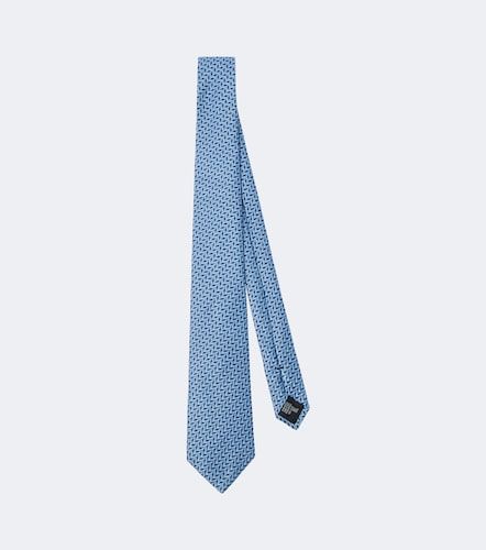 Cravate en jacquard de soie - Giorgio Armani - Modalova