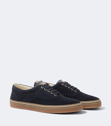 Baskets en daim et cuir - Brunello Cucinelli - Modalova