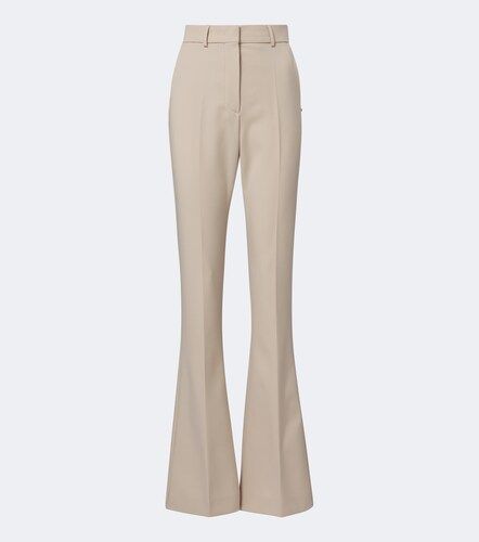 Pantalon évasé en laine mélangée - Sportmax - Modalova
