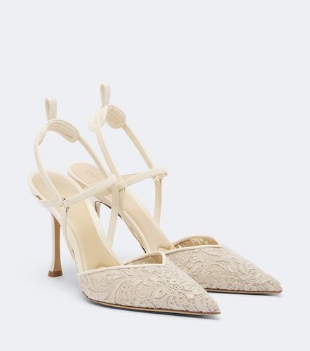 Escarpins slingback Colibrì en dentelle - Fendi - Modalova