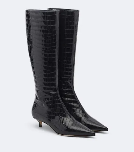 Bottes Amis en cuir façon croco - Jimmy Choo - Modalova