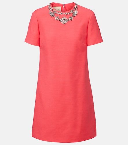 Robe en Crêpe Couture à ornements - Valentino Garavani - Modalova