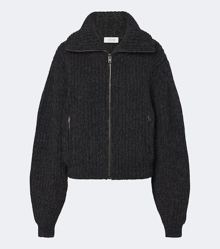 Cardigan zippé en alpaga et yak - Lemaire - Modalova
