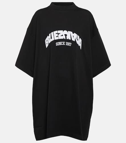 T-shirt oversize en coton à logo - Balenciaga - Modalova