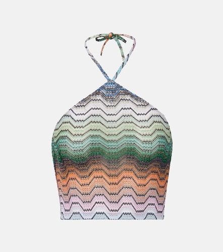 Missoni Top Wave en lamé - Missoni - Modalova