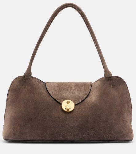 Sac porté épaule Vivian en daim - Versace - Modalova
