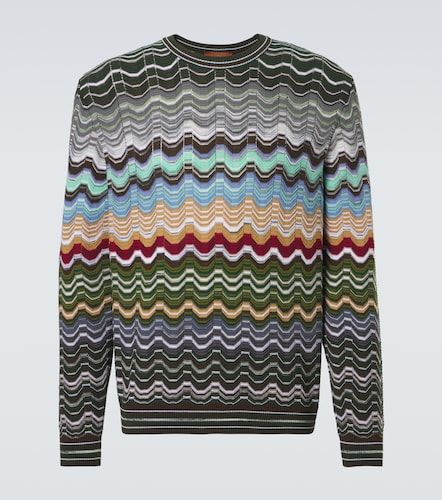 Pull Zigzag en coton mélangé - Missoni - Modalova