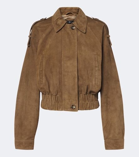 Veste blouson en daim - 7 For All Mankind - Modalova