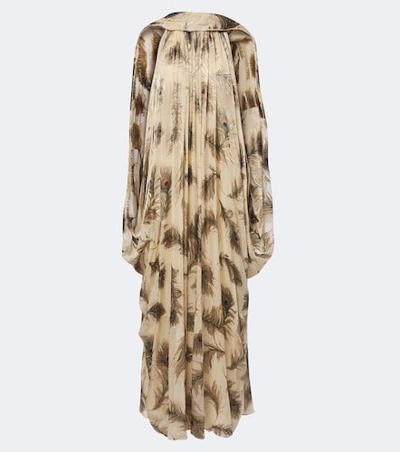 Robe longue Ascent Burnout en soie - Zimmermann - Modalova