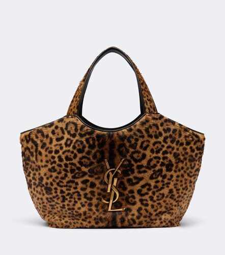 Cabas Icare en cuir façon poulain - Saint Laurent - Modalova