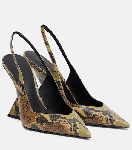 The Attico Mules Cheope 105 en cuir - The Attico - Modalova