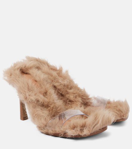 Mules Mia en PVC et shearling - The Attico - Modalova