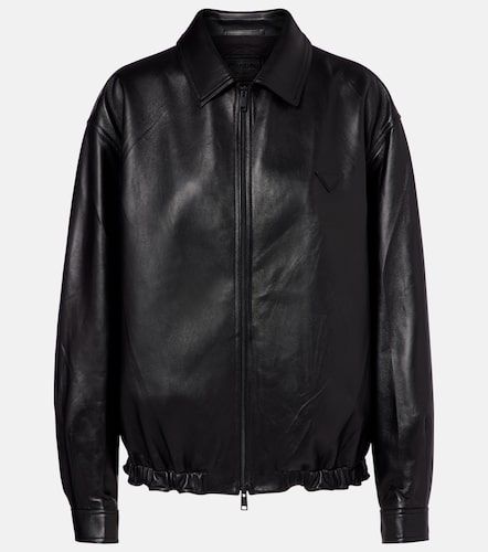 Prada Veste blouson en cuir - Prada - Modalova