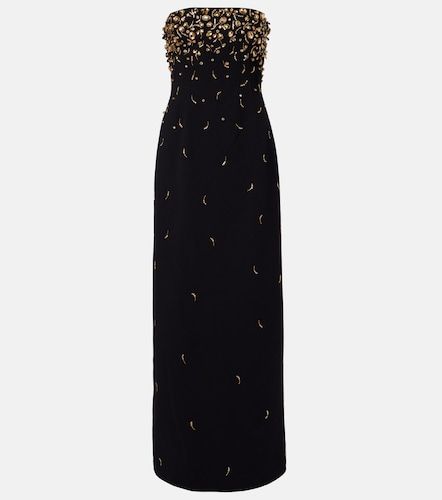 Robe longue Reign en crêpe à ornements - Simkhai - Modalova