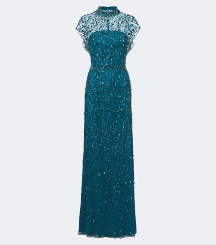 Robe longue Crystal Drop à ornements - Jenny Packham - Modalova