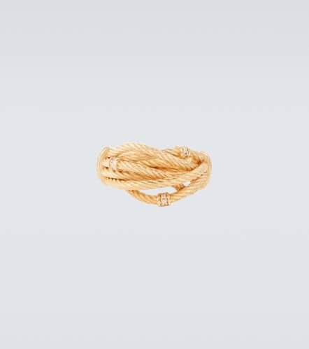 Bague Cord en argent sterling plaqué or 18 ct - Bottega Veneta - Modalova