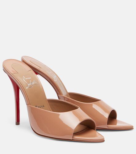 Mules Miss Z 100 en cuir verni - Christian Louboutin - Modalova
