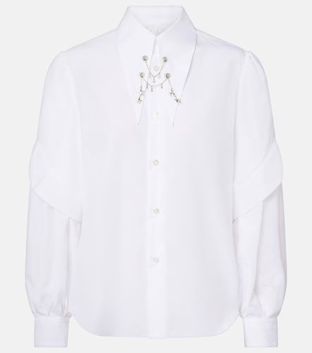 Chemise en coton à ornements - Noir Kei Ninomiya - Modalova