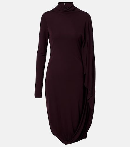 Robe à cape en crêpe - Stella McCartney - Modalova